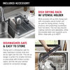 33” Workstation Drop-In Top Mount Double Bowl 16 Gauge Stainless Steel Kitchen Sink with WorkFlow™ Ledge and Accessories